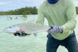Bahamas Lost Key Lodge Fly Fishing Expeditions with a nice little bonefish