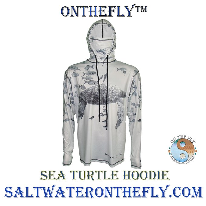 Sea Turtle Sun Protective Outdoor Apparel Hoodie