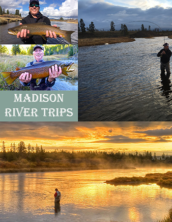 Guided fly fishing trips on the Madison River Montana Colorado's Chatfield State Park
