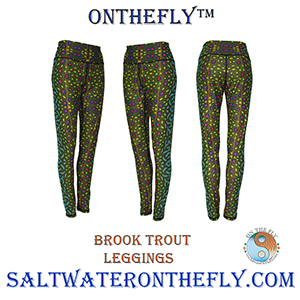 Brook Trout Leggings UPF-50 Sun Protection