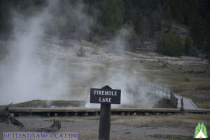 Another shot of Firehole Lake on the Firehole Lake Loop Drive