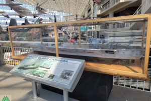 Replica of the Nimitz Class Aircraft Carrier at the Seattle Flight Museum