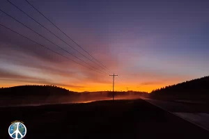 As we were leaving Hartsell Colorado, the sun arose in all its brilliant glory giving tribute to morning on the high plains of Colorado along the Platte River. Giving dawn to an incredible day that lied ahead.