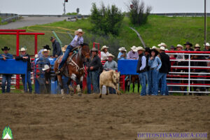 Montana High School Rodeo Break away roping event
