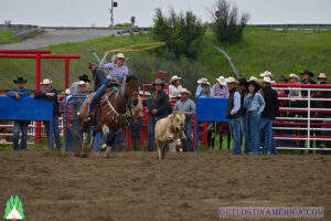 Cowgirls Break Away Roping Timing is everything