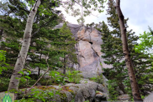 Lots of rock or boulder formations in every direction.