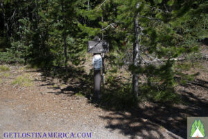 Trail is pretty wide letting you know it's busy. It's September and we met only two other couples on the trail.