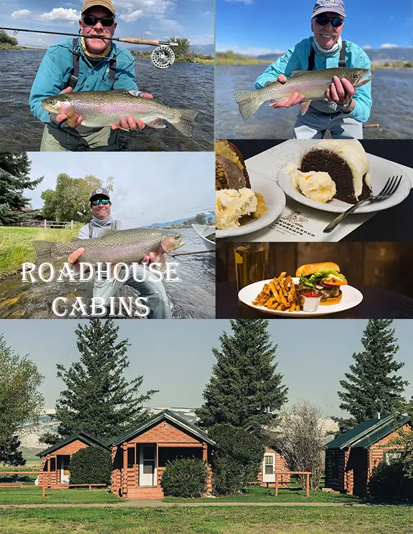 Yellowstone Cabin Rentals to Fly Fish Montana in Yellowstone National or fly fish the Madison River with Get Lost in America 