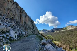 To the East on the Denver Leadville and Gunnison Railroad Line