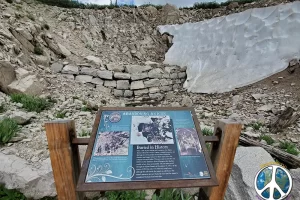 At the closed of West Alpine Tunnel a little history discussing closing it off.