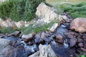 Another closer look into the canyon and the river below