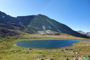 Just starting my climb to Lost Man Pass, Colorado