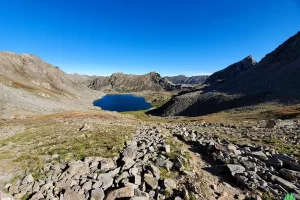 Down the Pass to Lost Man Lake, a ruggedly beautiful Alpine region in the Hunter Fryingpan Wilderness Area with Get Lost in America | Saltwater on the Fly