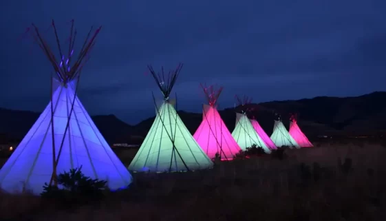 Lite Teepees in Colorful Past History of Gardiner Montana: Yellowstone's Frontier Gateway Ever wondered about the history of Gardiner Montana?