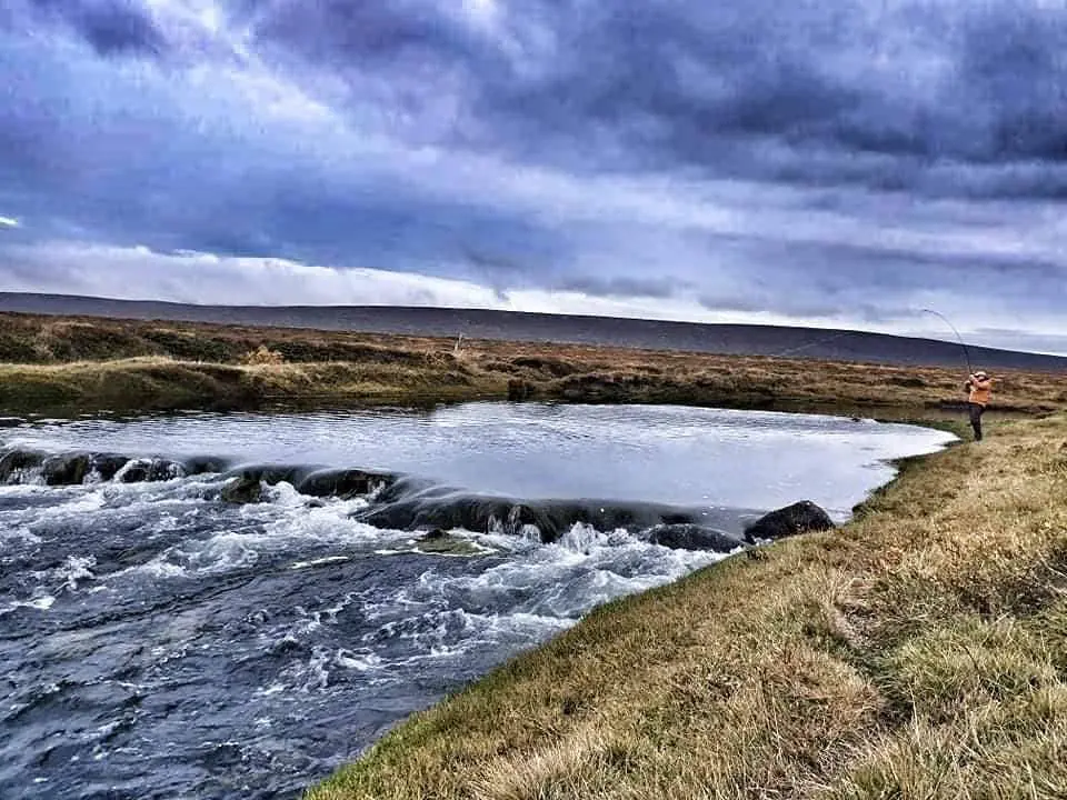 Pristine Rivers, Mountain views, wild sea run trout and salmon, fly fish Iceland with Get Lost in America