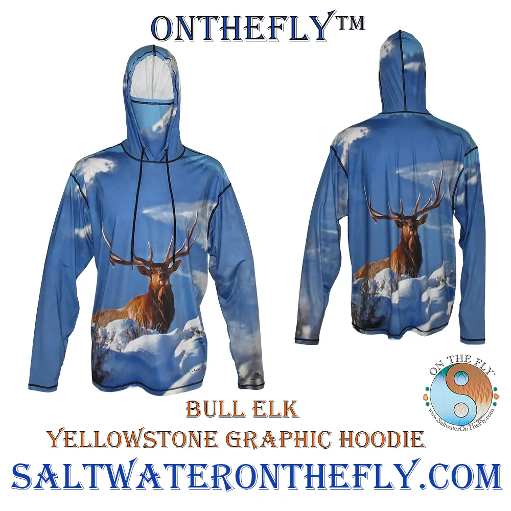 Greater Yellowstone Elk Graphic Hoodie