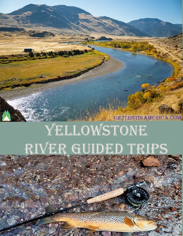 Guided fly fishing trip on the Yellowstone River Gardiner Montana 