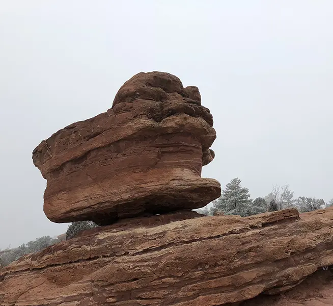 Balance Rock Garden of the Gods Colorado Springs