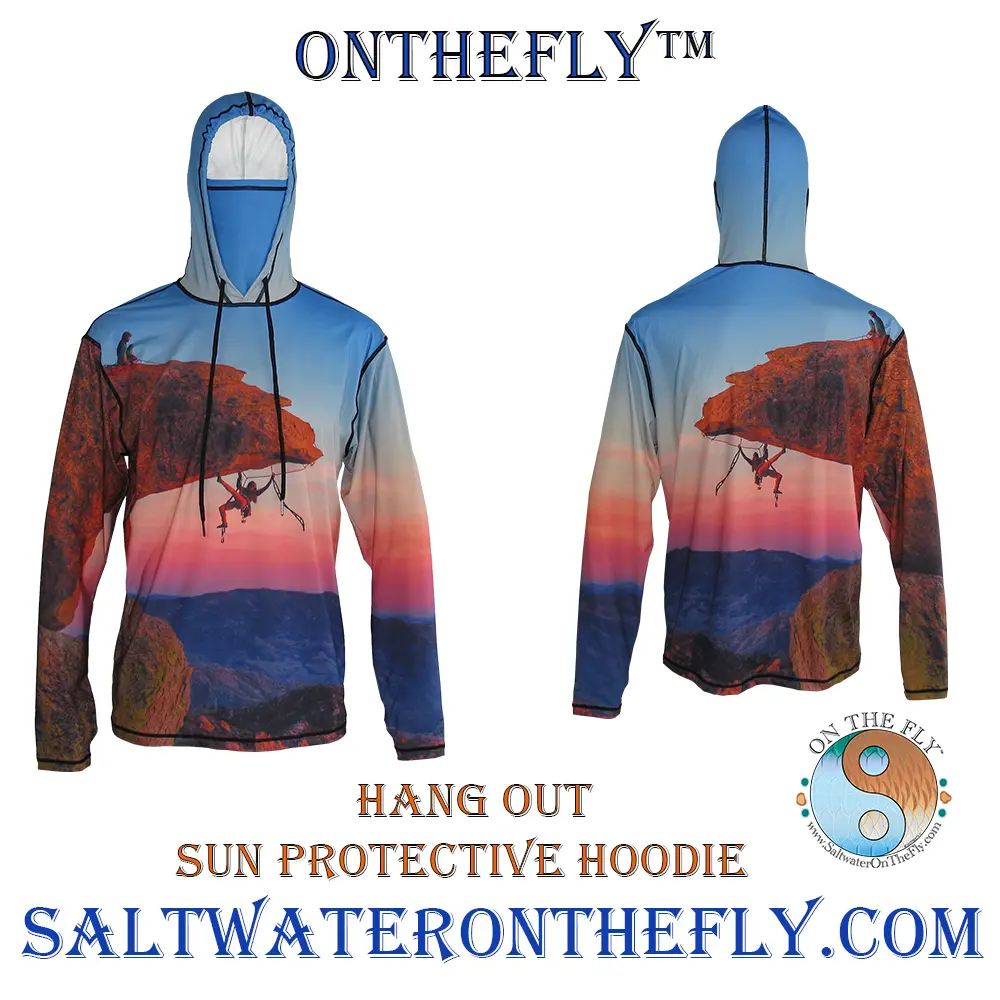 Rock Climbing Hoodie hiking apparel for the outdoor or indoors