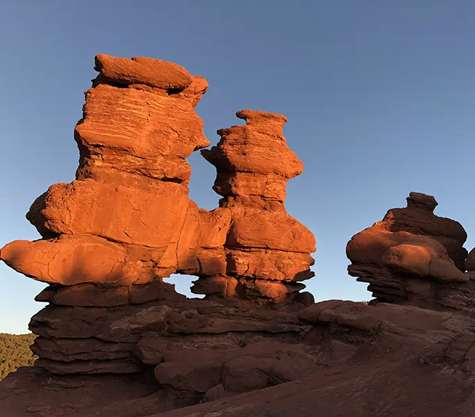 Siamese Twins, Garden of the Gods Colorado Springs