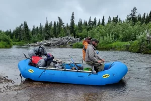 Float and Camp in the Wilderness of Katmai National Park and Preserver fly fishing for wild rainbow, that only dreams are made of