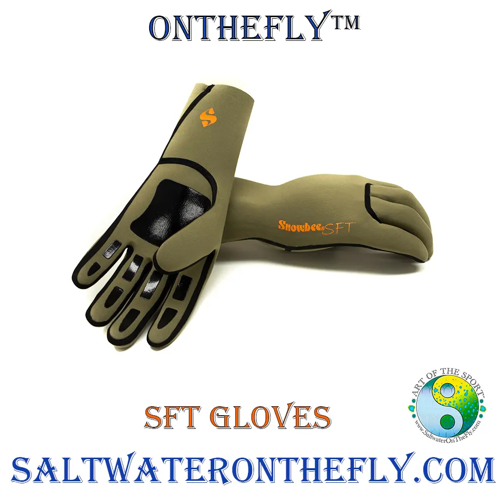 Winter steelhead and duck hunting gloves on saltwater on the fly.com 