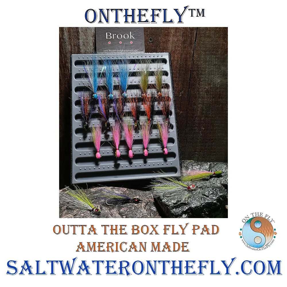 Outta Box Fly Pad is the best storage for floating while fly fishing