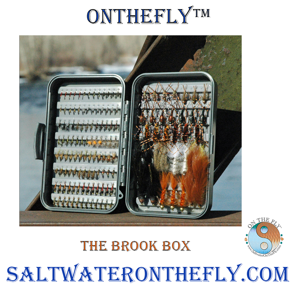 Brook Box for fly storage American Made on Saltwater on the fly