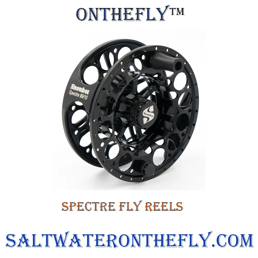 Lightweight large arbor fly reel Spectre by Snowbee on Saltwater on the fly