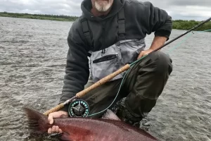 Alaskan Salmon Fly Fishing Get Lost in America