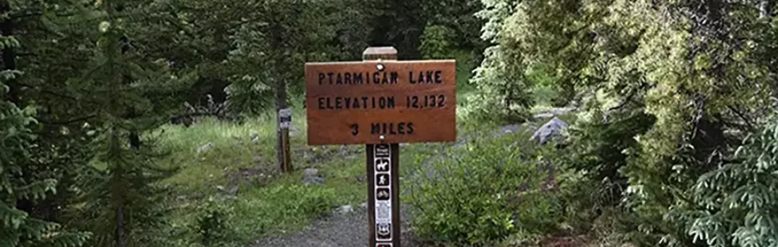 Discover the beauty of central Colorado Hike Ptarmigan Lake Trail Colorado, a scenic hike with stunning views and fishing spots. Get Lost in America