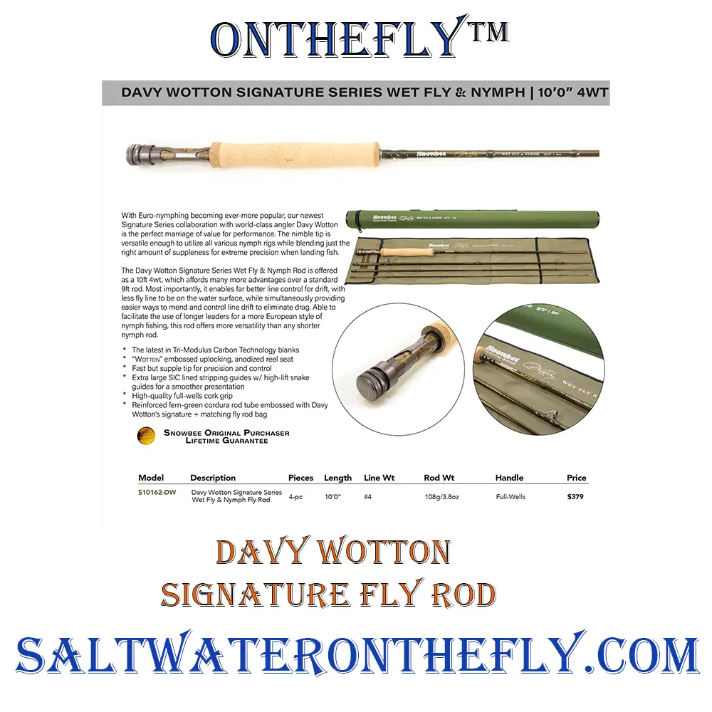 Davy Wotton Signature Fly Rod 9'-4 weight