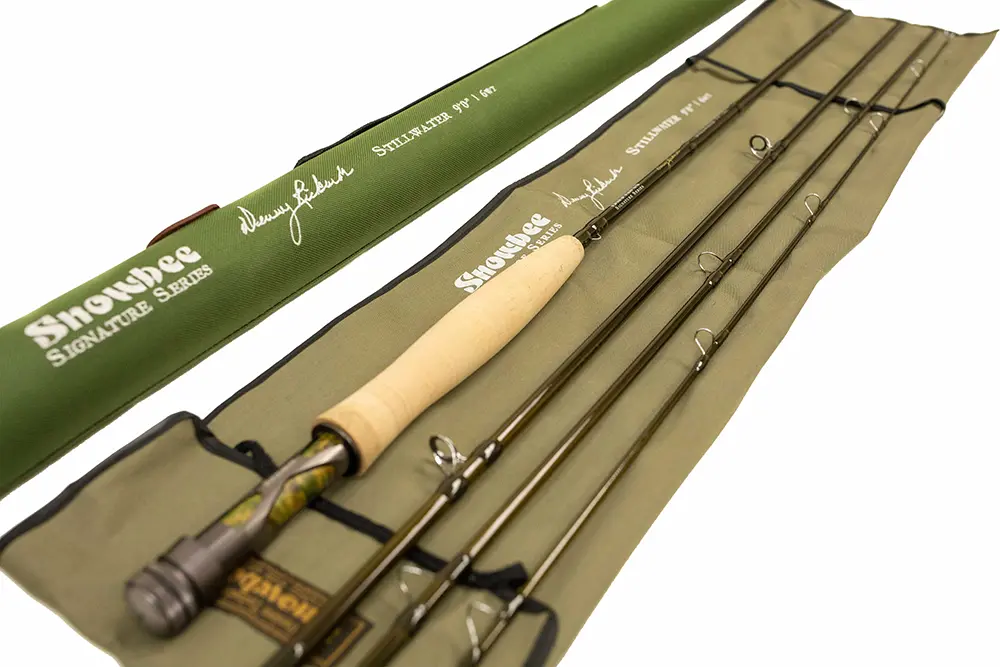 six weight fly rod, 9 foot in length