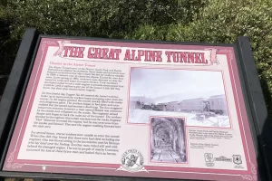 Alpine Tunnel information on the hike to Tunnel Lake, Colorado on the Continental Divide Trail Get Lost in America