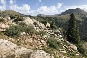 Looking North towards Iron City, Grizzly Lake, and St. Elmo. Get Lost in America