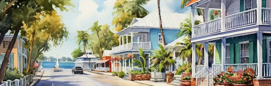 History of Key West Florida. From its indigenous roots as "Bone Island" to its days as a piracy hub, cigar capital, and creative haven for Hemingway and Buffett. Get Lost in America