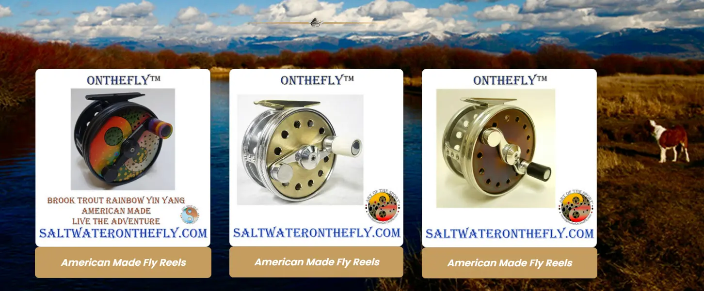 Trout Spey reels for swinging intruders and woolly buggers fly fishing the Arkansas River, Colorado. Saltwater on the Fly