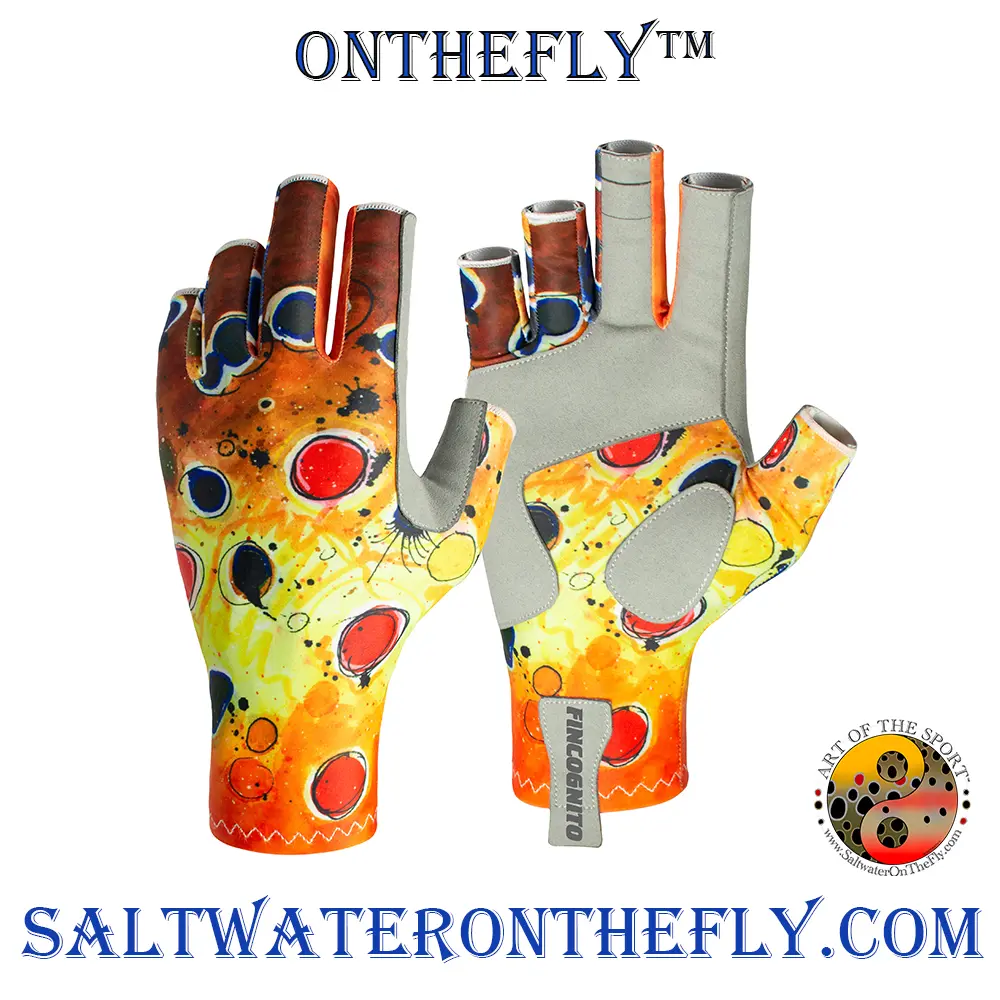 Brown Trout Graphic Gloves