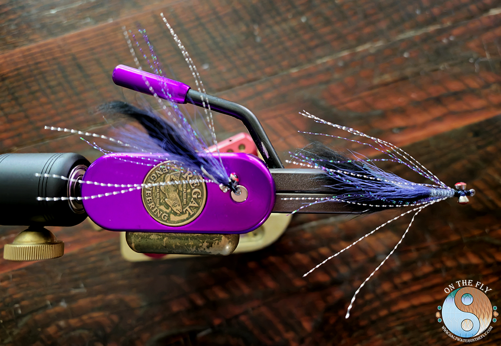 Iron Blue Purple Clouser Minnow