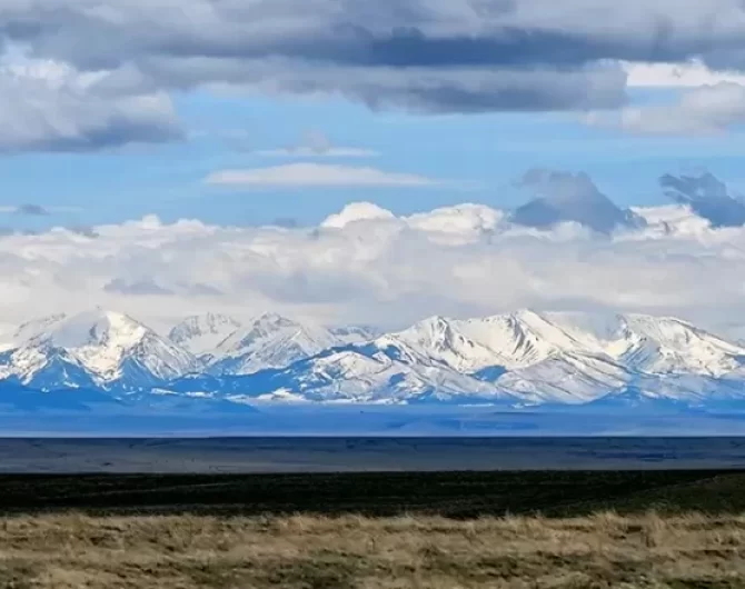 Crazy Mountains Wilderness Montana from Judith Gap, Montana, Central Montana Vacation Rentals. Get Lost in America