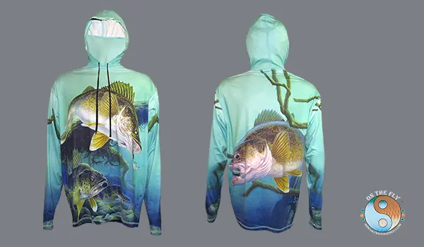 Walleye Michigan's Other Species, Graphic Fishing Hoodie