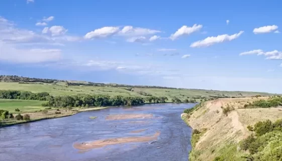 Niobara River Nebraska Fly Fishing. Get Lost in America