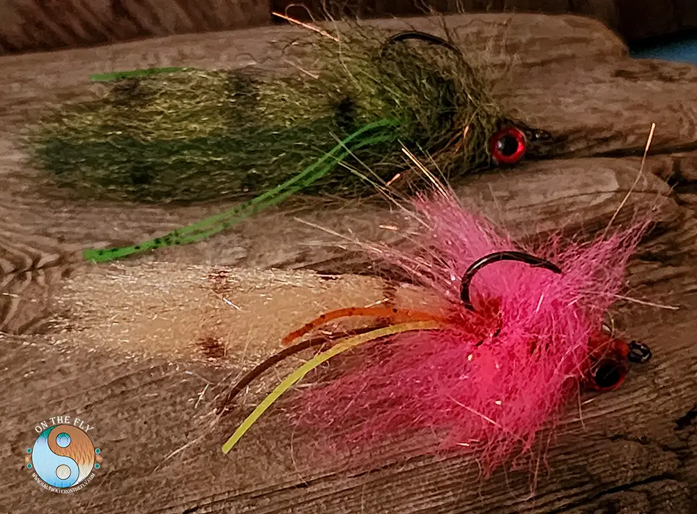 Olive & Tiny Dancer Crankenstein's Redfish Fly Pattern