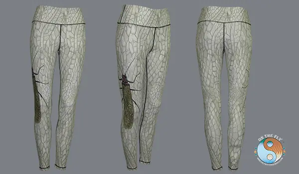 Graphic Leggings Salmonfly