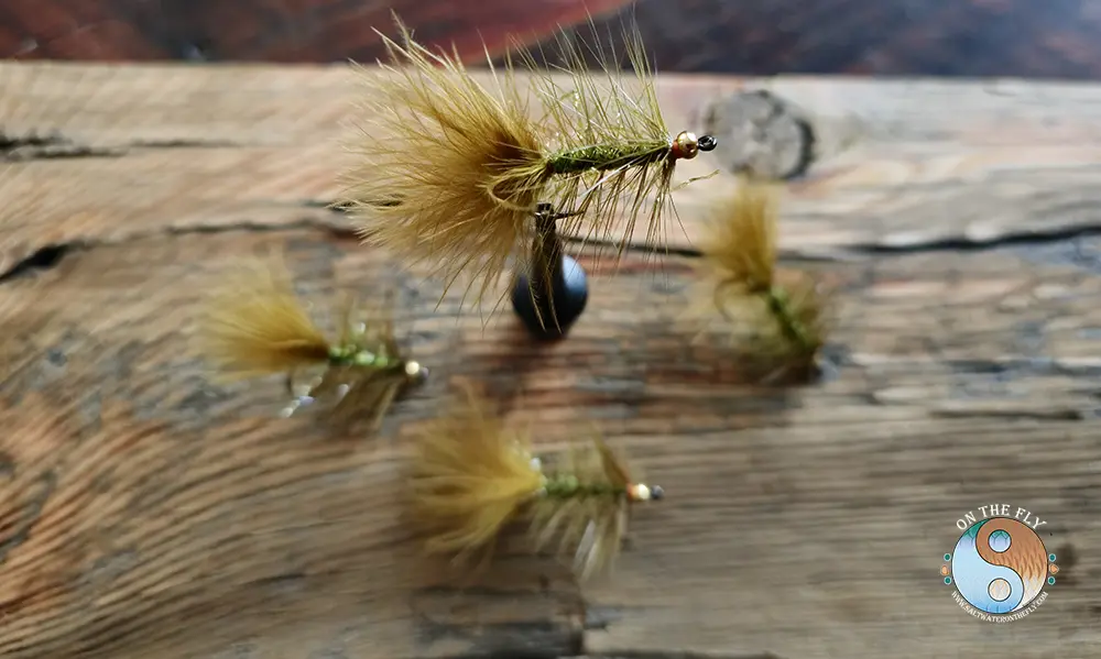Olive Woolly Bugger 1. 3 Beadhead Olive Woolly Bugger for fly fishing Williams Lake, San Juan, Williams Creek and the Pagosa River.
