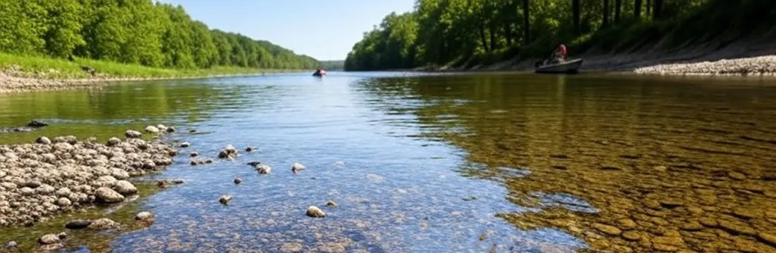 Best locations, flies, species, and seasons for fly fishing Illinois. Your comprehensive guide to Prairie State angling, including tips for catching gar