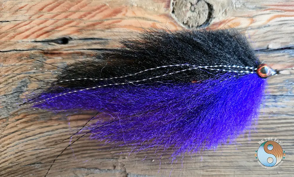Black-Purple Pelagic Forger Minnow is a great Musky, Bass, Pike and Trout Fly. But a Tarpon Killer. Click Image to Get !