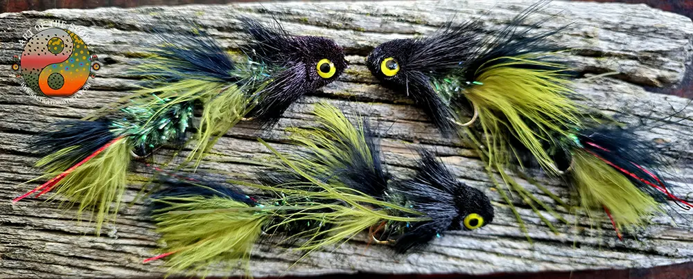 Olive-Black Sex Dungeon, Bass love this pattern from late summer to early-mid winter.