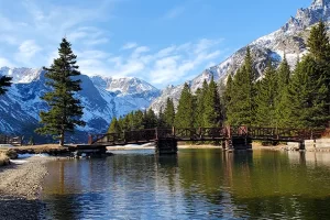 Walking Bridge over East Rosebud, Get Lost in America.