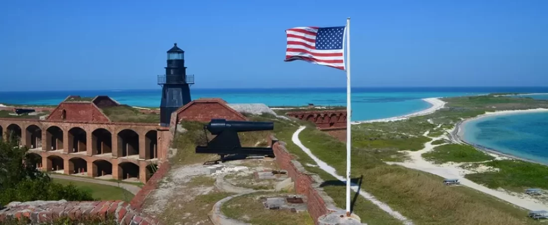 History of Dry Tortugas National Park camping best hiking trails fly fishing opportunities and unique points of interest.